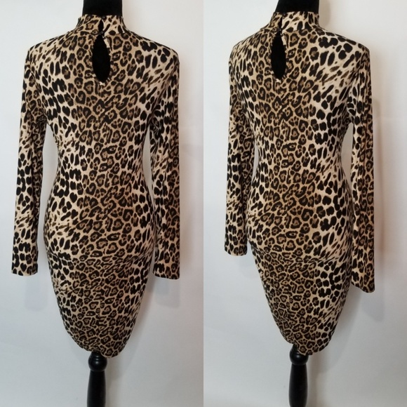 Leopard Bodycon Dress - Picture 3 of 7